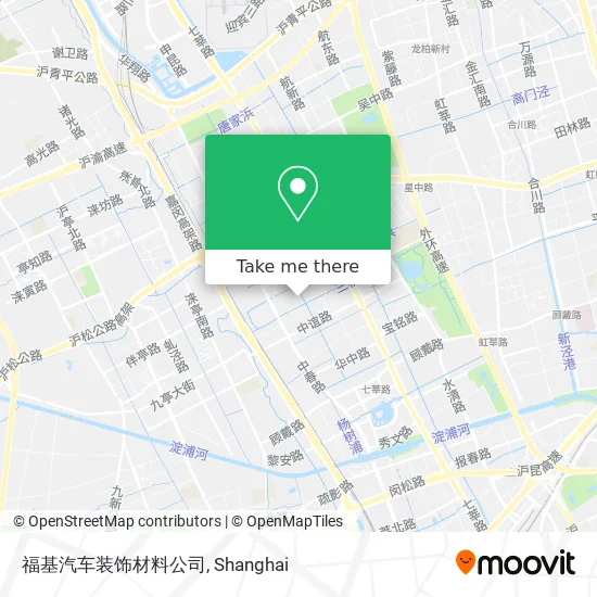 福基汽车装饰材料公司 map