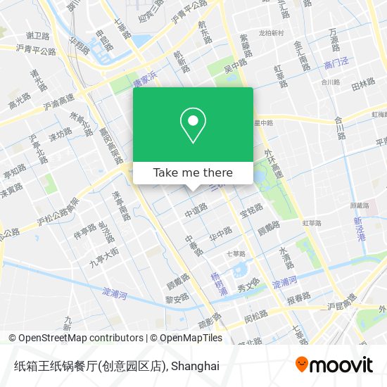 纸箱王纸锅餐厅(创意园区店) map