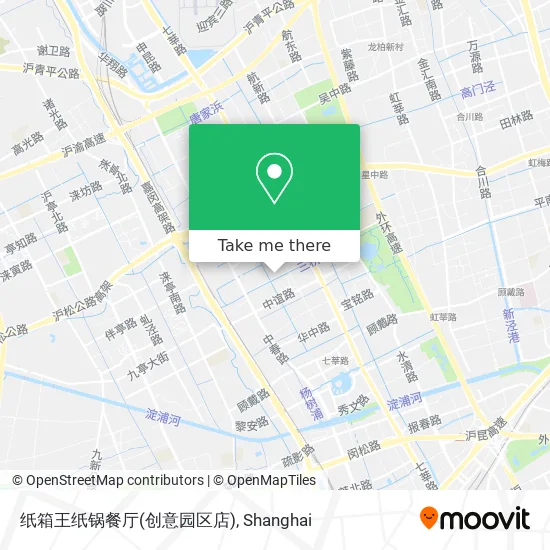 纸箱王纸锅餐厅(创意园区店) map