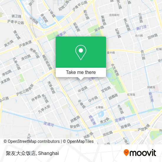 聚友大众饭店 map
