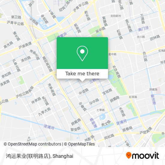鸿运果业(联明路店) map