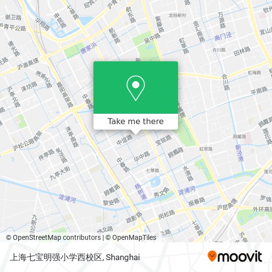 上海七宝明强小学西校区 map