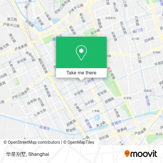 华星别墅 map