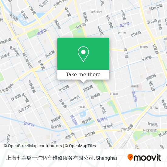 上海七莘璐一汽轿车维修服务有限公司 map