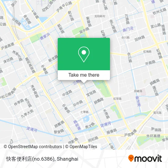 快客便利店(no.6386) map