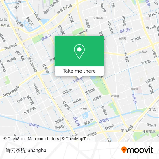 诗云茶坊 map