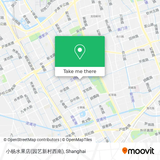 小杨水果店(园艺新村西南) map