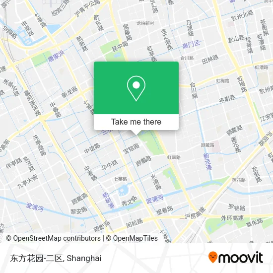 东方花园-二区 map