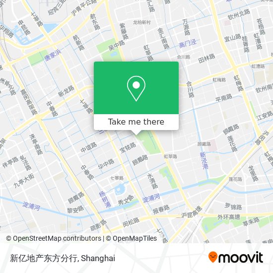 新亿地产东方分行 map