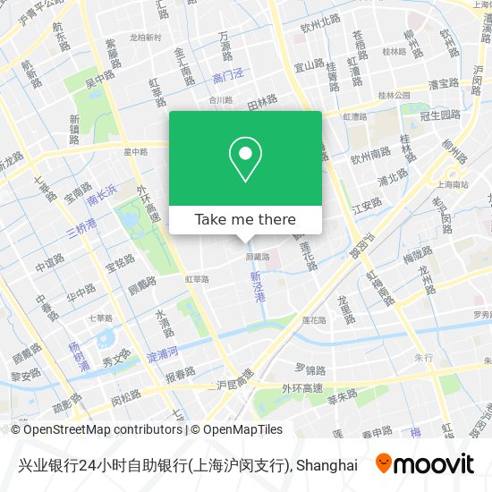 兴业银行24小时自助银行(上海沪闵支行) map