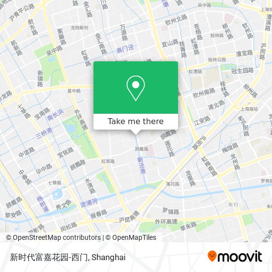 新时代富嘉花园-西门 map