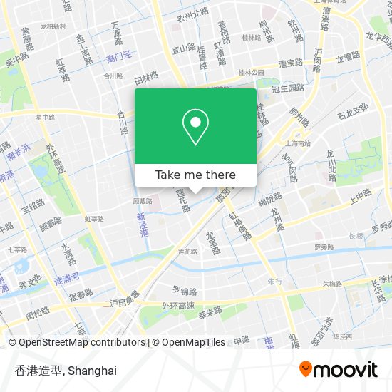 香港造型 map