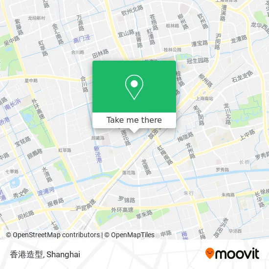 香港造型 map