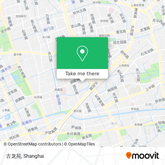 古龙苑 map