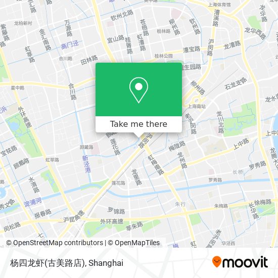 杨四龙虾(古美路店) map