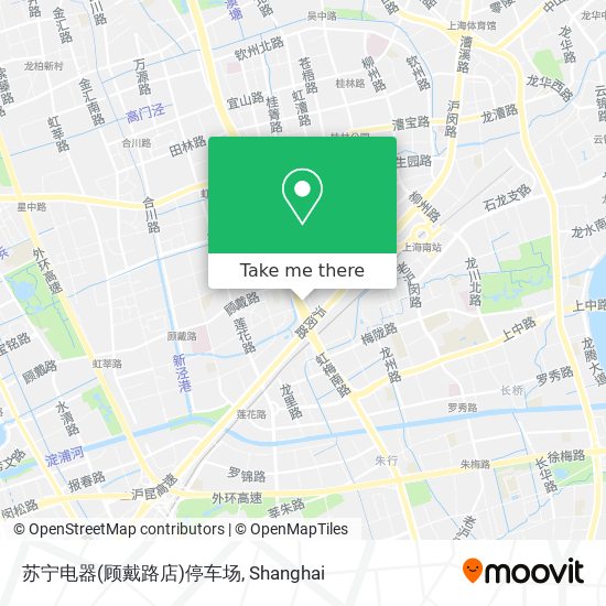 苏宁电器(顾戴路店)停车场 map