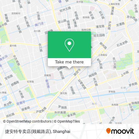 捷安特专卖店(顾戴路店) map