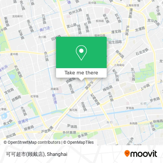 可可超市(顾戴店) map