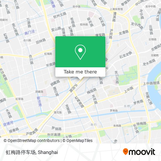 虹梅路停车场 map