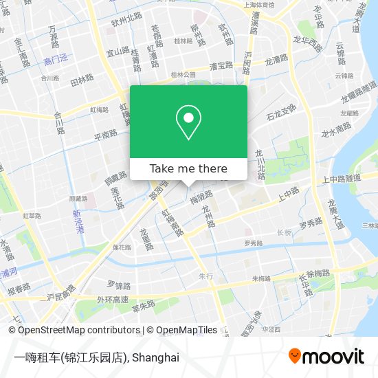 一嗨租车(锦江乐园店) map
