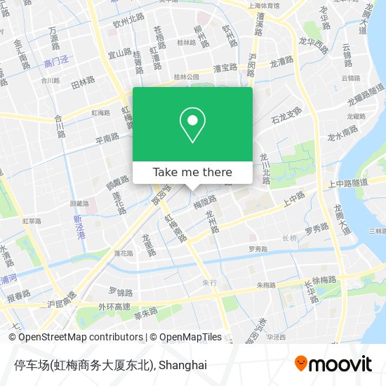 停车场(虹梅商务大厦东北) map