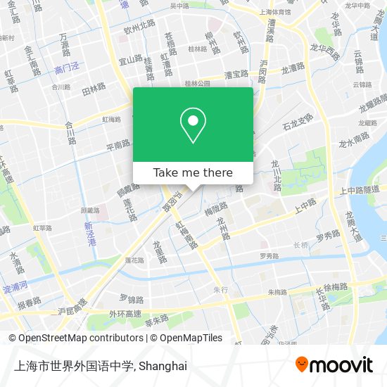 上海市世界外国语中学 map