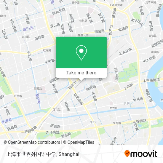 上海市世界外国语中学 map