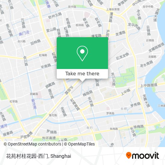 花苑村桂花园-西门 map