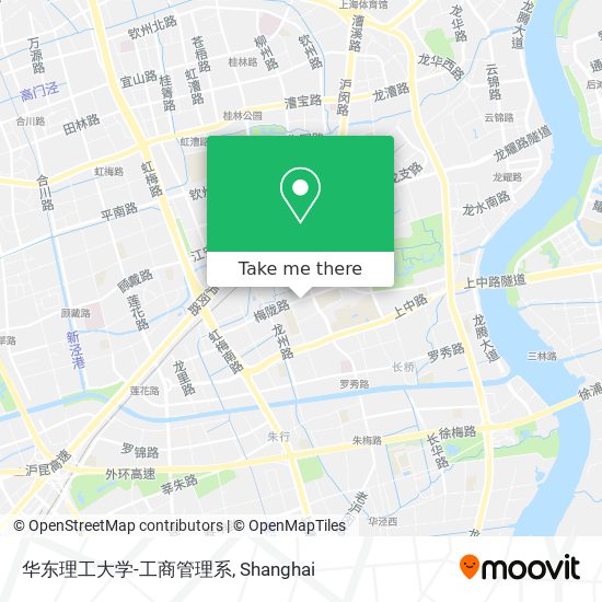 华东理工大学-工商管理系 map