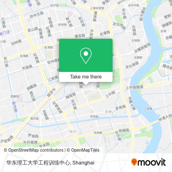 华东理工大学工程训练中心 map