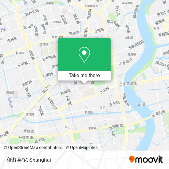 和谐宾馆 map