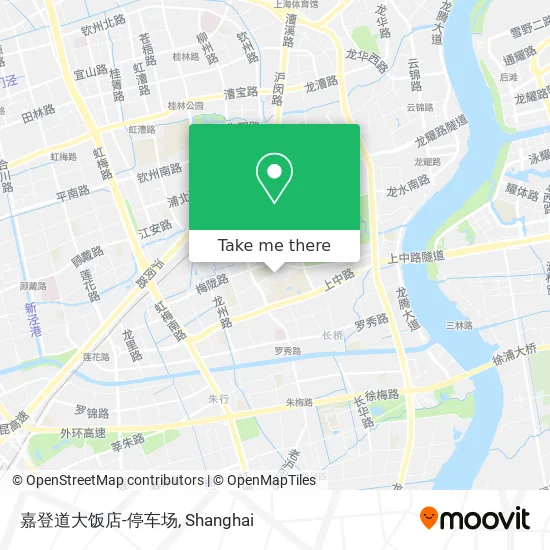 嘉登道大饭店-停车场 map