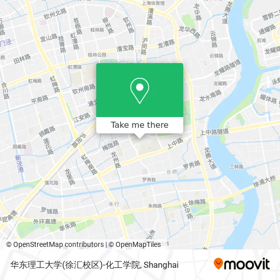 华东理工大学(徐汇校区)-化工学院 map