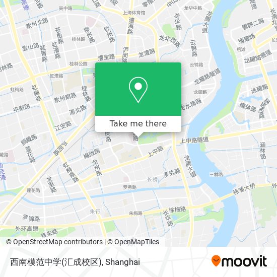 西南模范中学(汇成校区) map