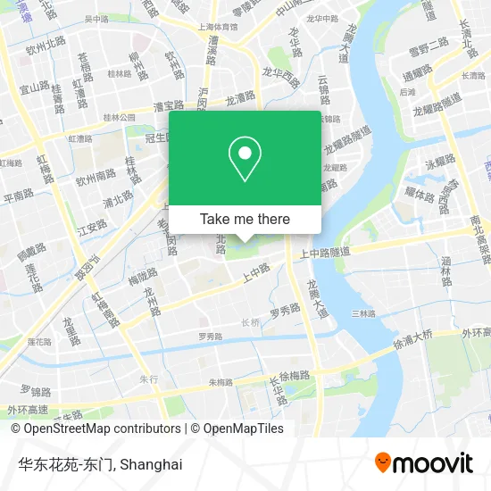 华东花苑-东门 map