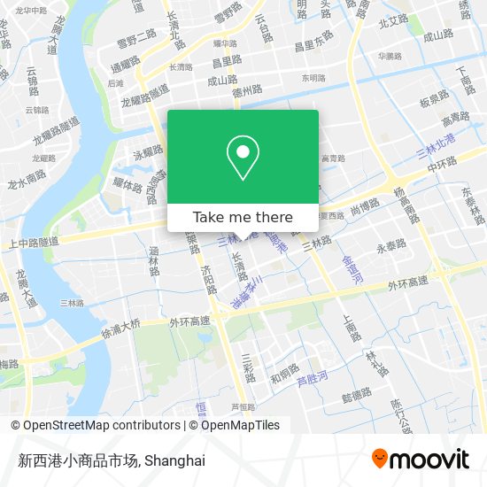 新西港小商品市场 map