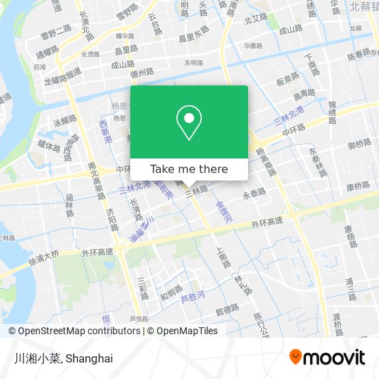 川湘小菜 map