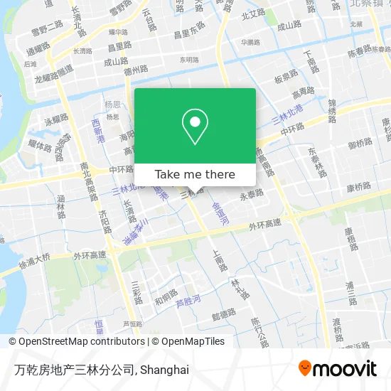 万乾房地产三林分公司 map