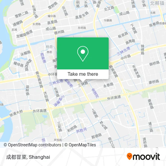 成都冒菜 map
