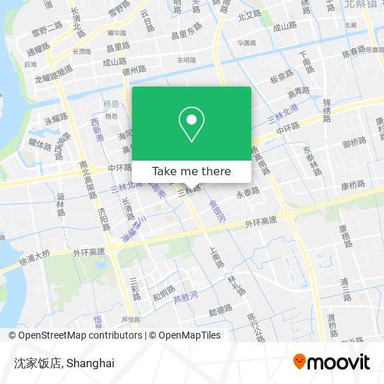 沈家饭店 map