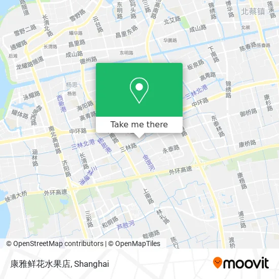 康雅鲜花水果店 map