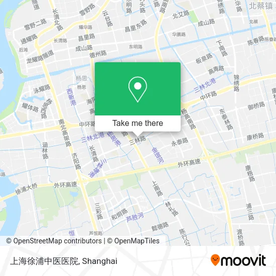 上海徐浦中医医院 map