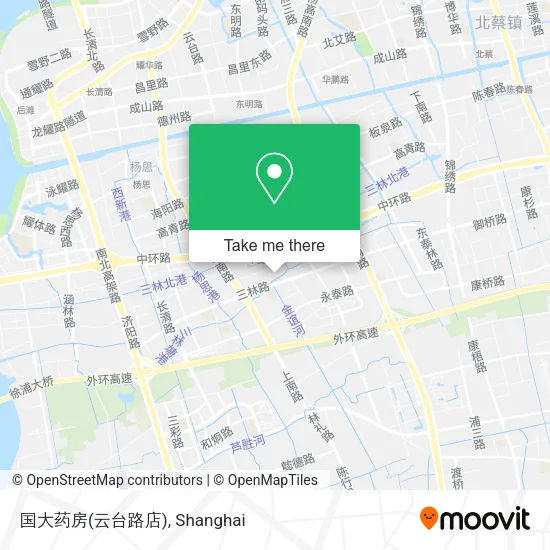 国大药房(云台路店) map