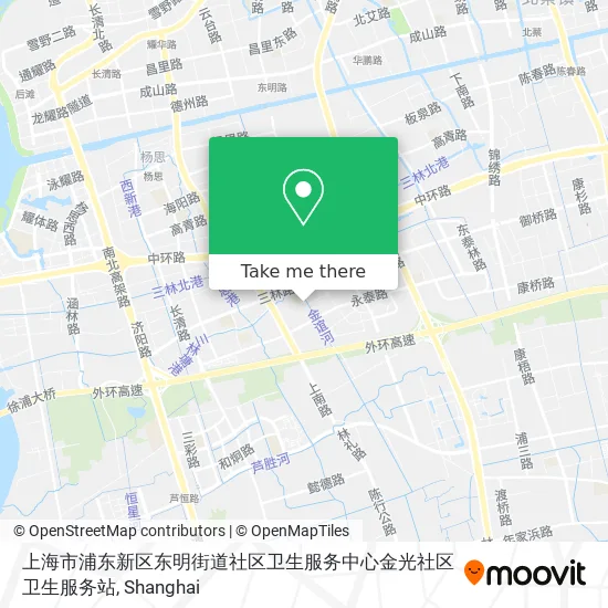 上海市浦东新区东明街道社区卫生服务中心金光社区卫生服务站 map