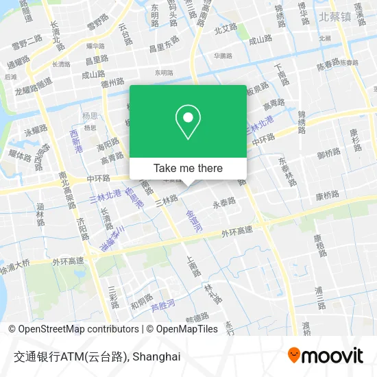 交通银行ATM(云台路) map
