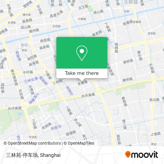 三林苑-停车场 map