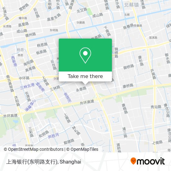 上海银行(东明路支行) map