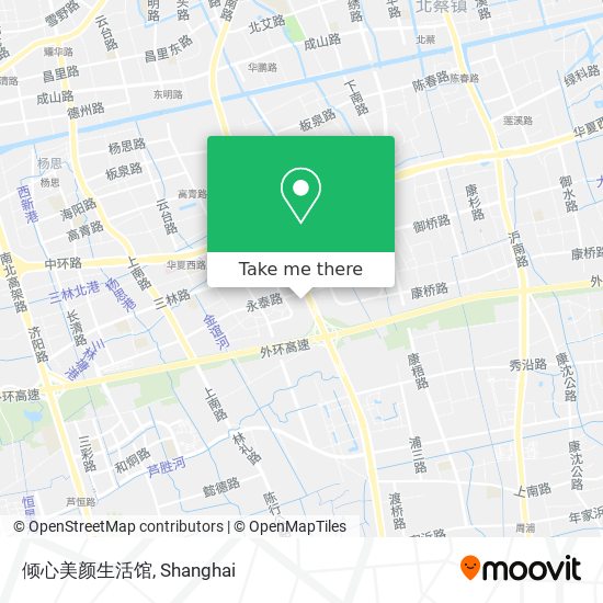倾心美颜生活馆 map