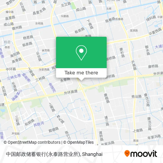 中国邮政储蓄银行(永泰路营业所) map