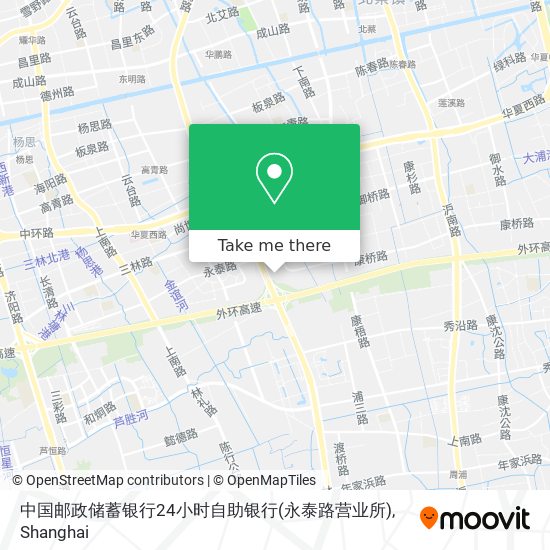 中国邮政储蓄银行24小时自助银行(永泰路营业所) map